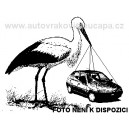 Přepákování stěračů - mechanizmus bez motorku Opel Astra G