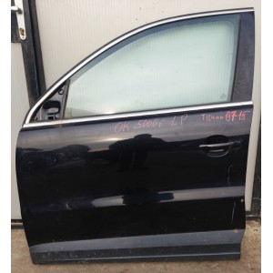 Dveře přední levé VW Tiguan 2007-2015, černé